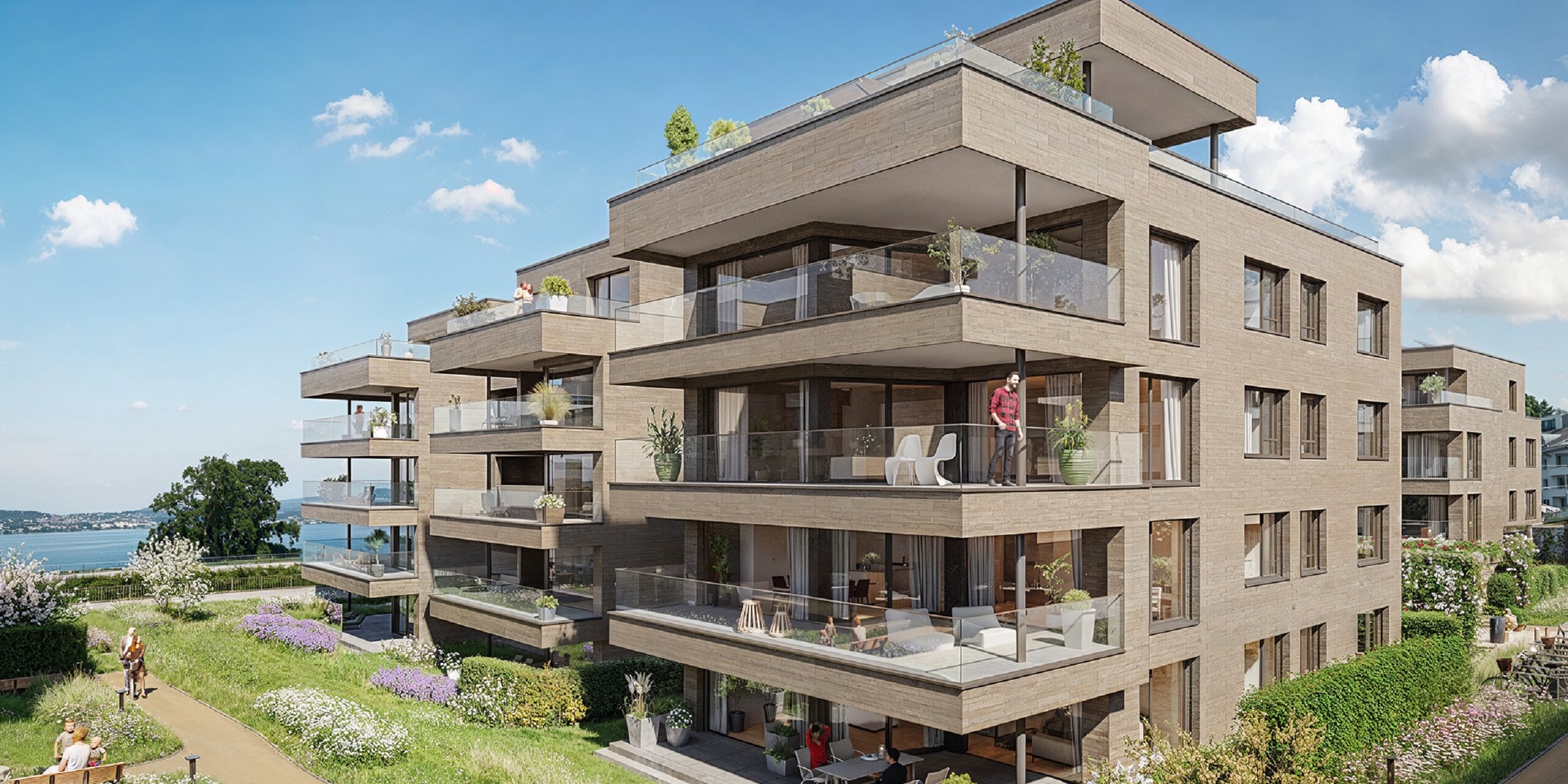 Parco Lago Altendorf, Aussenvisualisierung, marty architektur