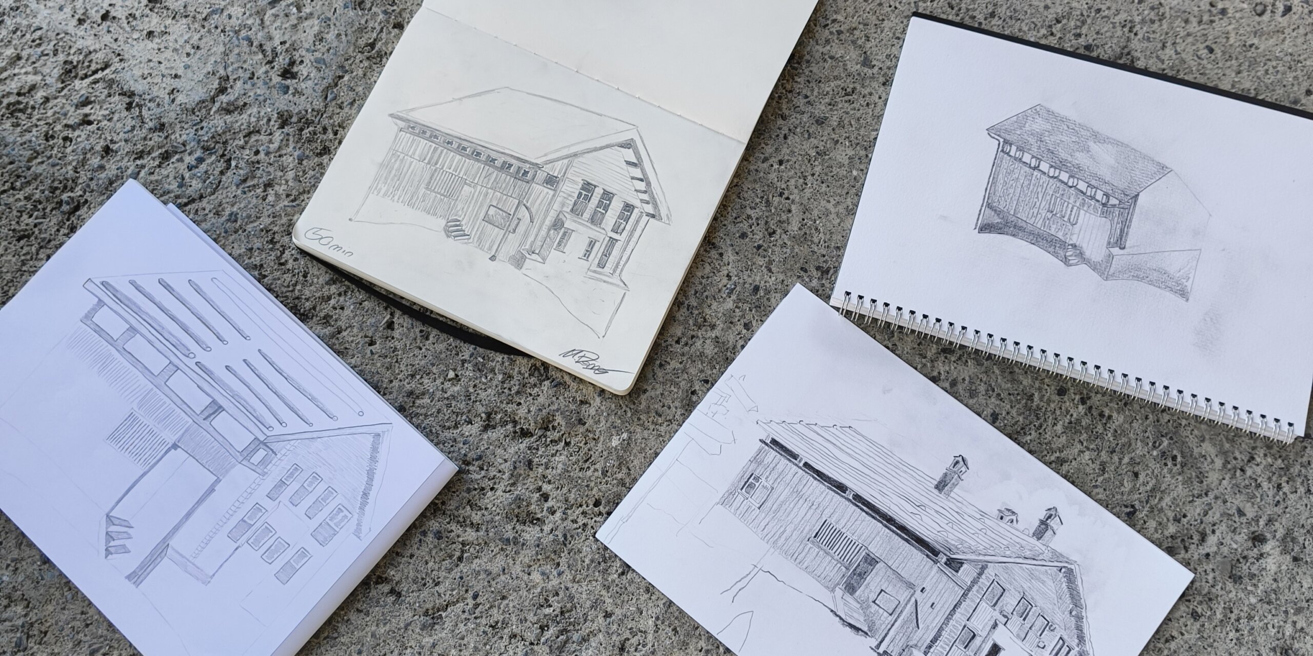 Skizzier-Nachmittag, marty architektur