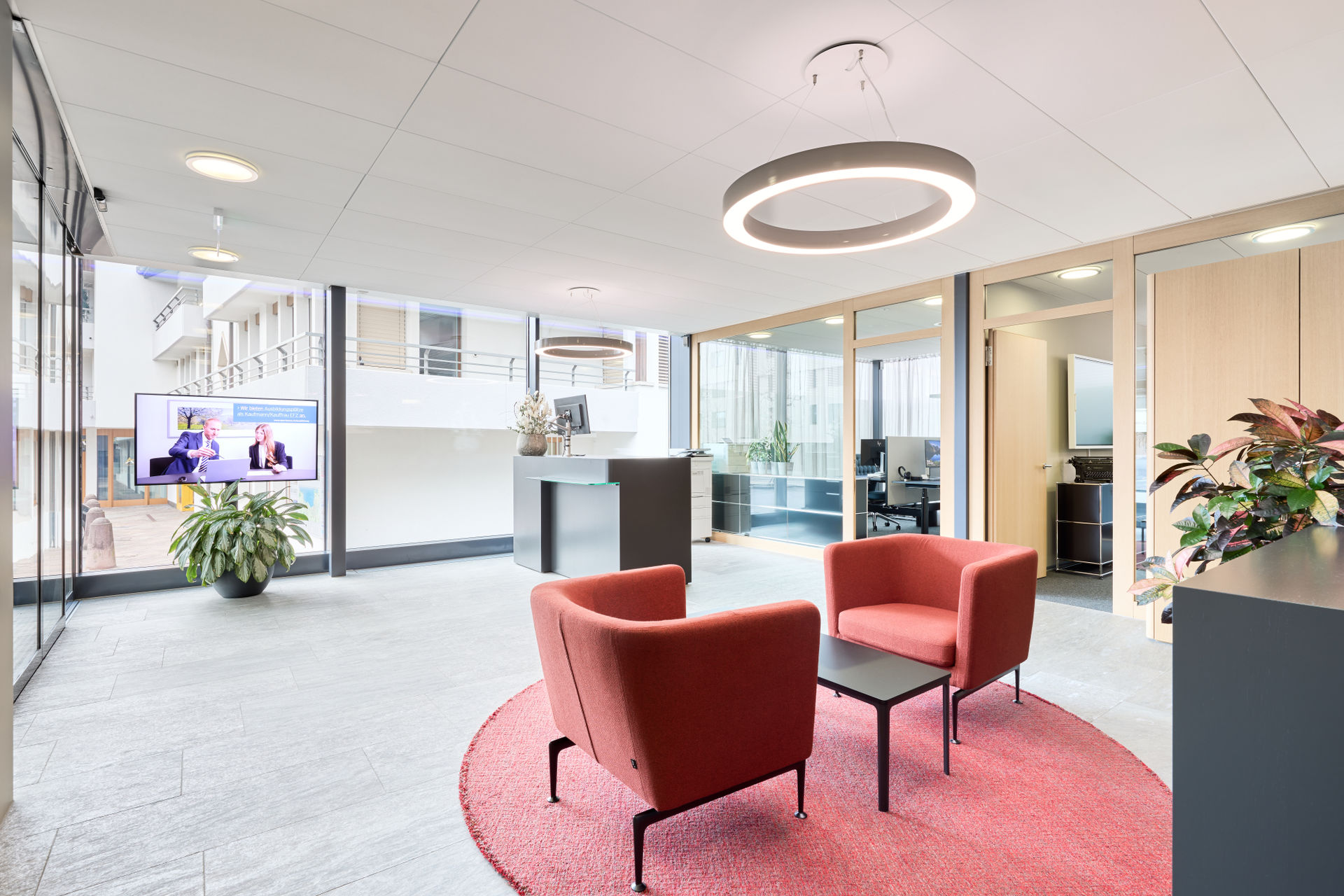 Sparkasse Altendorf, Empfang, marty architektur