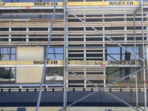 Wiberg Altendorf, Baufoto Fassade, marty architektur