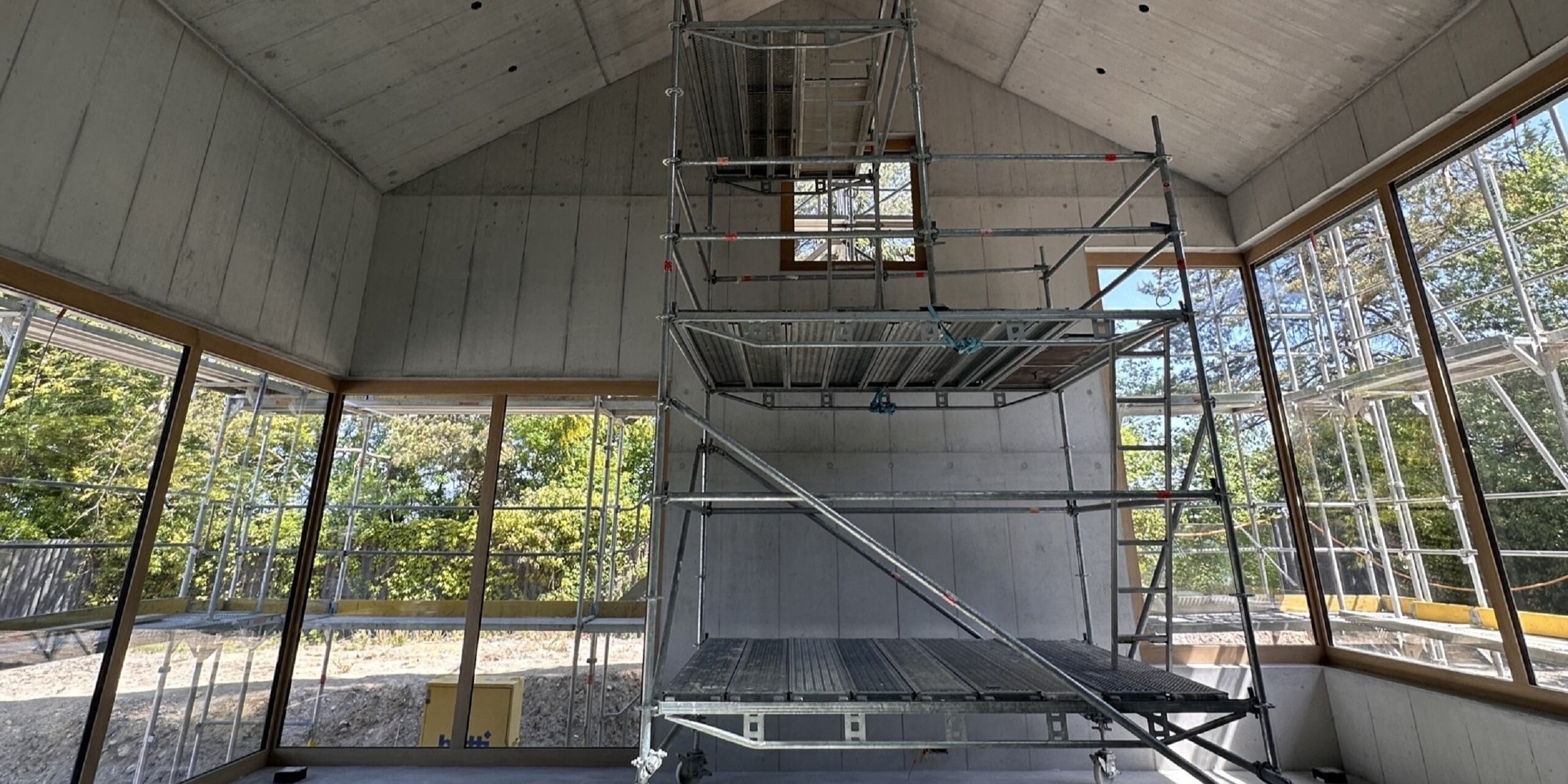 Wiberg Altendorf, Baufoto Sichtbeton, marty architektur