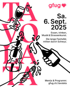 Sponsoring Tavolata Schwyz 2025, marty architektur