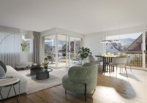 Bürgerheimstrasse Lachen, Innenvisualisierung, marty architektur