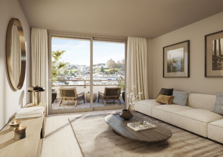 Etzelstrasse Altendorf, Innenvisualisierung, marty architektur