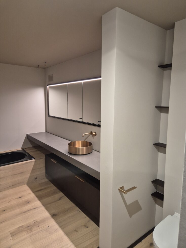 Erlenhalde Wollerau, Badezimmer, marty architektur