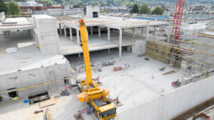 Baustelle Fenster Nauer, Lachen