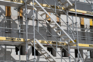 Baustelle Fenster Nauer, Lachen