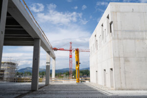 Baustelle Fenster Nauer, Lachen
