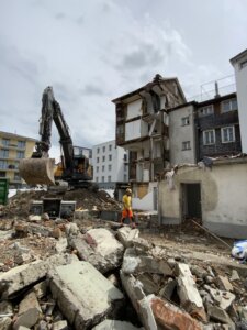 Baustelle Hofstatt, Einsiedeln