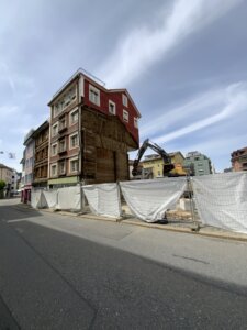 Baustelle Hofstatt, Einsiedeln