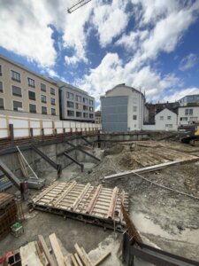 Baustelle Hofstatt, Einsiedeln