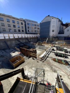 Baustelle Hofstatt, Einsiedeln